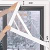 Multi-size Transparent Window Insulation Film Winter Warm Thickening Cold Wind Blocking Seal Window Film Durable Insulation Kit