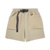 Plain Mid-Rise Breathable Versatile Straight-Leg Sports Shorts Men Shorts Fleece-Brown AKSV511-4