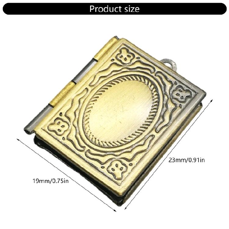 Изысканный кулон-медальон для фото с тонкой детализацией. Стильный аксессуар-держатель для фото для стильной повседневной носки.