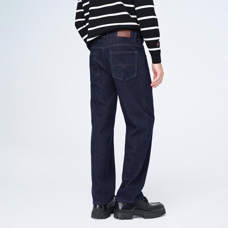 Мужские джинсы Giovanni Valentino в стиле ретро, выстиранные, свободного кроя, из матового денима