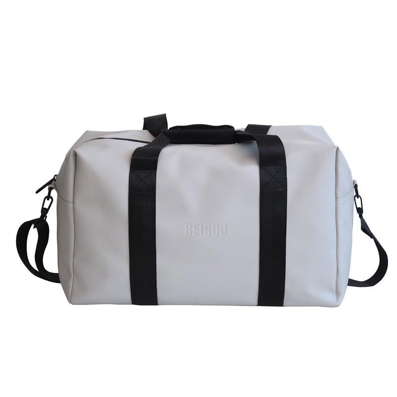 Couple Model for Traveling Large Capacity Storage Luggage Bag Dry and Wet Separation Fashionable Casual Contrasting Color Fitness Bag