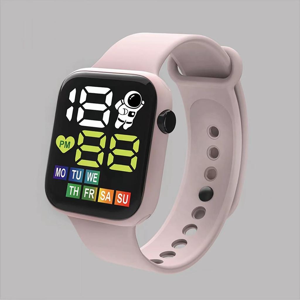 Children's Sports Watch Display Week Suitable For Outdoor Electronic Watch For Students