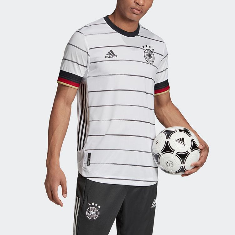 adidas Мужские белые футболки для футбола, умеренный прямой крой, EH6104