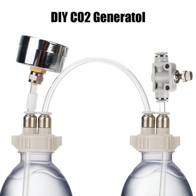Для аквариума с водяной травой, генератором CO2, система комплекта с устройством для подачи воздуха под давлением, самодельный CO2, диффузор клапана CO2 своими руками