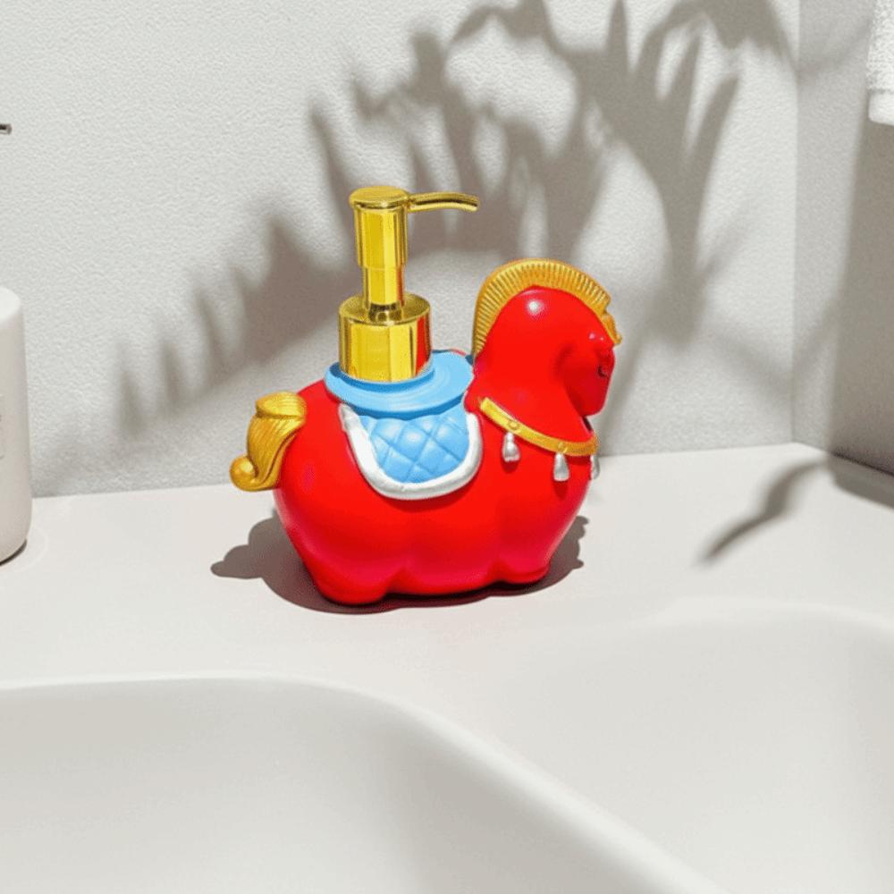 Press Bottle Cartoon Hand Sanitizer Bottle Animal Model Shampoo Soap Dispenser Toilet