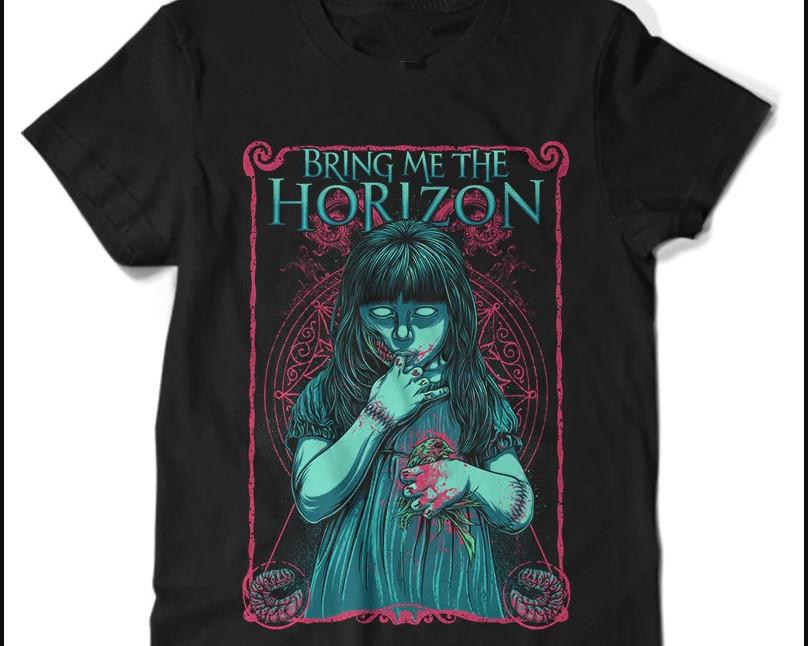 Bring Me the Horizon Посчитай свои благословения Хлопковая черная мужская футболка S-234XL NG2352 Унисекс футболка