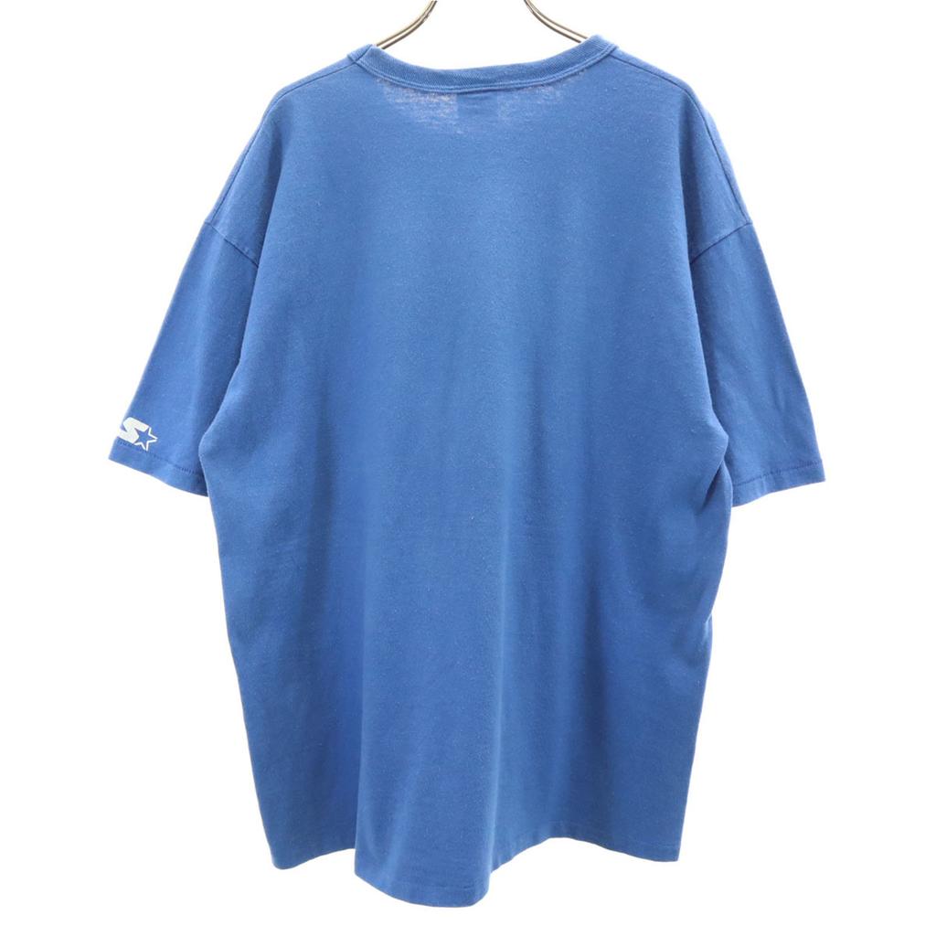 STARTER 90-е Сделано в США Старая футболка с коротким рукавом НФЛ Нью-Йорк Джайентс Мужская Б/У