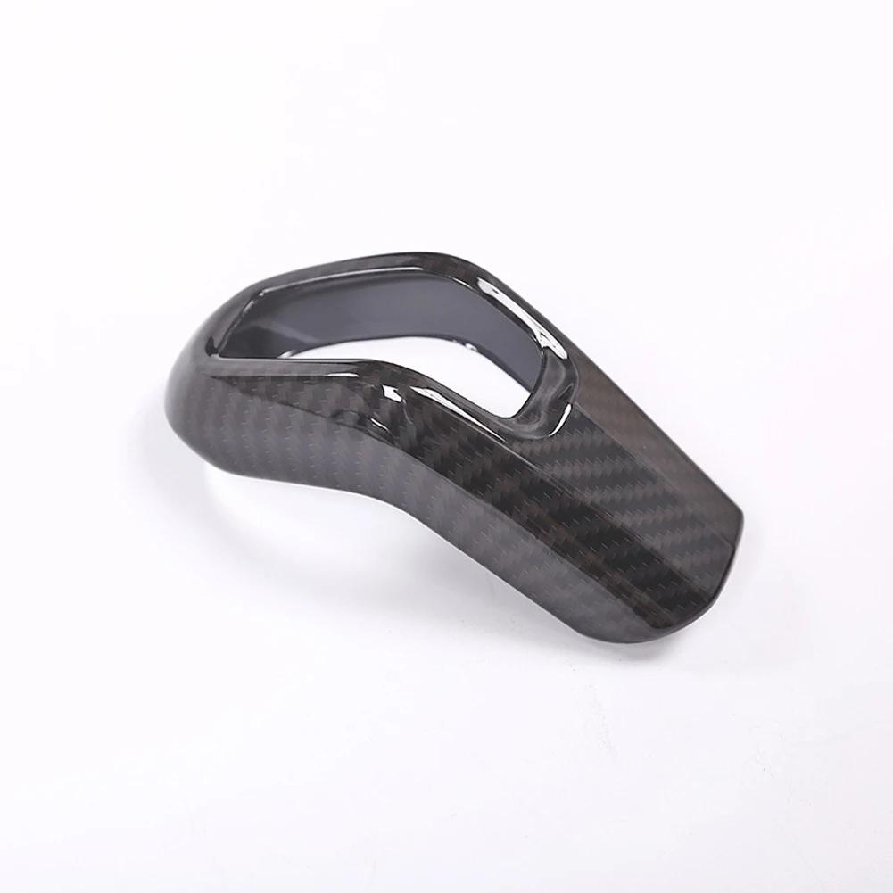 Крышка головки ручки переключения передач из углеродного волокна для автомобиля, АБС-пластик, гандбольная крышка, отделка, аксессуары для интерьера для Range Rover 14-17