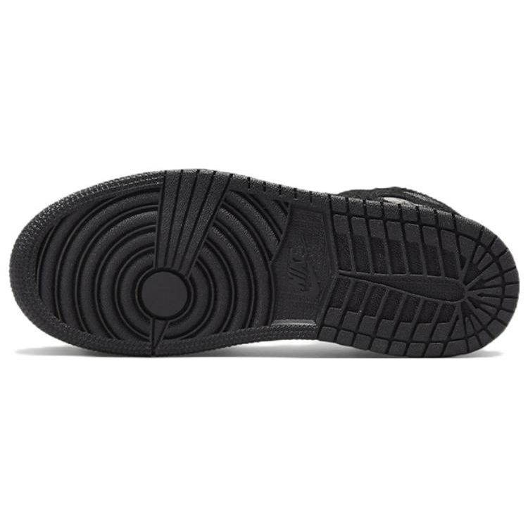 Детские кроссовки Air Jordan 1 Retro High OG PS Twist 2.0 Черный Средне-Серый Белый FB1312-001