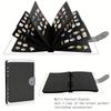 Portable Brooch Storage Book Pin Dust-proof Display Book Tray Metal Badge Collection Medal Organize Booklet