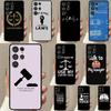 Студент-юрист Адвокат Судья Дело Для Samsung Galaxy S23 S20 FE S21 S22 Ultra Note 20 S8 S9 S10 Note 10 Plus Чехол для телефона