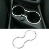 Car Cup Water Holder Frame Decorator Cover Trim Fit For BMW 2 Series Active Tourer F45 218i 2016-2017 Auto Interior Accessories