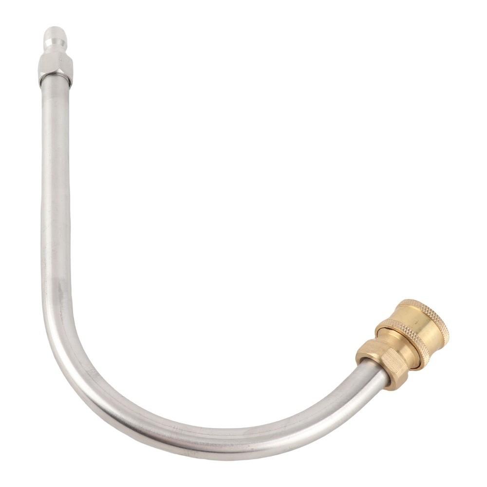 U Shaped Pressure Washer Extension Wand with 5 Nozzles Pressure Washer Curved Rod  Window Washing