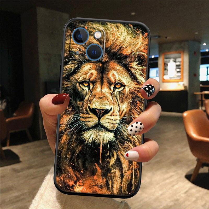 Animal Tiger lion New High-End Shell Phone Case for OPPO A3 Pro A72 A74 A76 A77 A77S A78 A79 A94 A95 A18 A40M A58