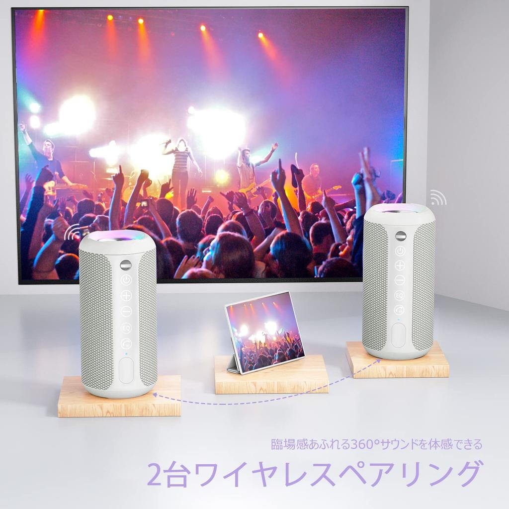 Ortizan Bluetooth динамик водонепроницаемый IPX7 беспроводной 30 часов непрерывного воспроизведения выход 24 Вт Bluetooth динамик стерео портативный Bluetooth динамик карта