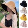UV Protection Bucket Hat Foldable Sunshade Hat Women Sun Cap