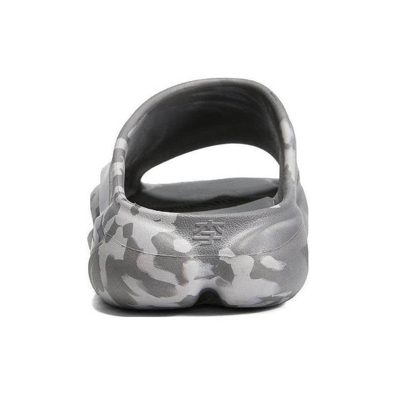 Мужские шлепанцы Li Ning BADFIVE Slide Серые с белым ABTT003-2