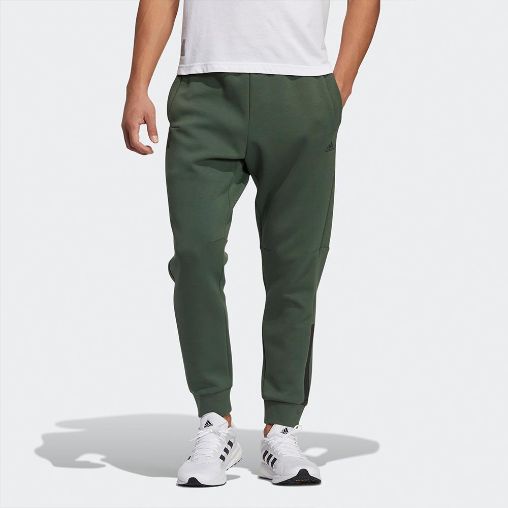 Adidas Wujie Series Tapered Sweatpants For Running And Training Men Bottoms Green GP0888