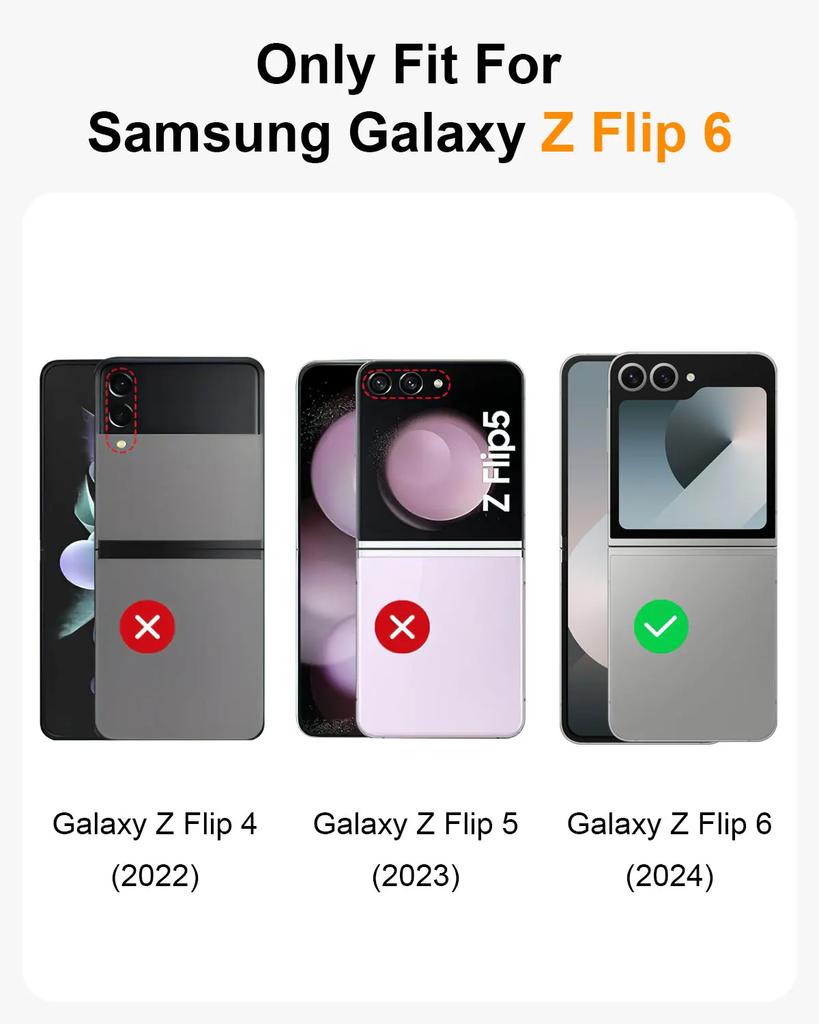 Чехол Eary для Samsung Galaxy Z Flip 7 6 с поддержкой MagSafe, 360° вращающаяся магнитная подставка, беспроводная зарядка, защита от царапин