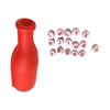 Billiard Pool Shaker Bottle Billiard Shaker Bottle 16 Numbered Tally Balls Pool Dices Billiard Entertainment Accessory