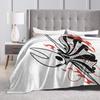 Warm BlanketsBoy Girl Picnic Hollow Knight Silksong Bedding Throws  Flannel Bedspread For Bedroom Street Trend Sofa Bed Cover