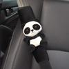 Новый Мультяшный Животный Чехол на Плечевую Подушку Ремня Безопасности Милая Панда Кукла Украшение Чехол Мягкие Автоаксессуары Интерьер Женщина Дети
