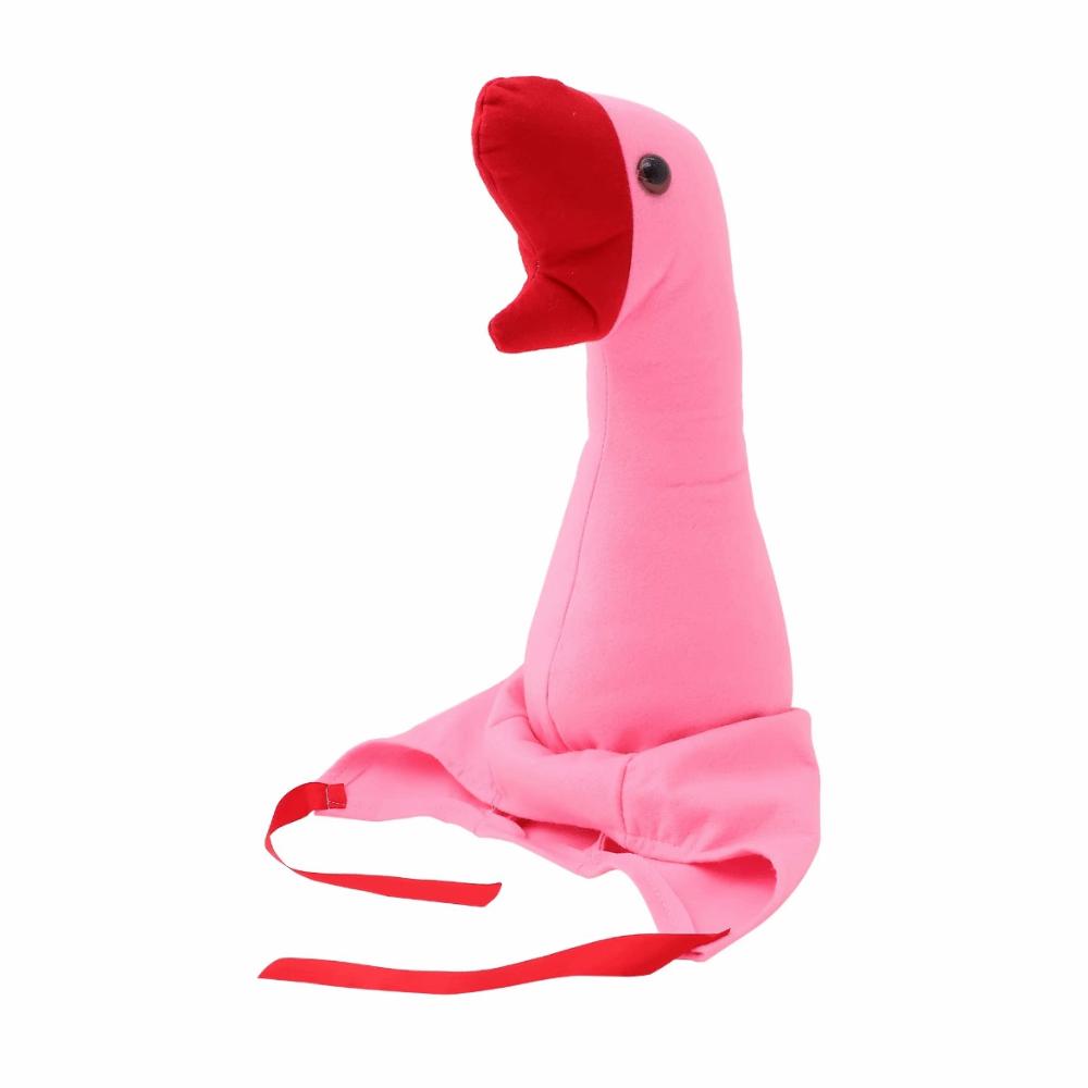 White/Pink Halloween Party Hat Creative Cartoon Goose Hat Big Goose Headgear  Cosplay Costume