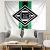 Borussia Mönchengladbach LOGO Tapestry for Bedroom Aesthetic Classroom Tapestries Wall Hanging for Living Room Dorm Office,Ideal Creative Gift