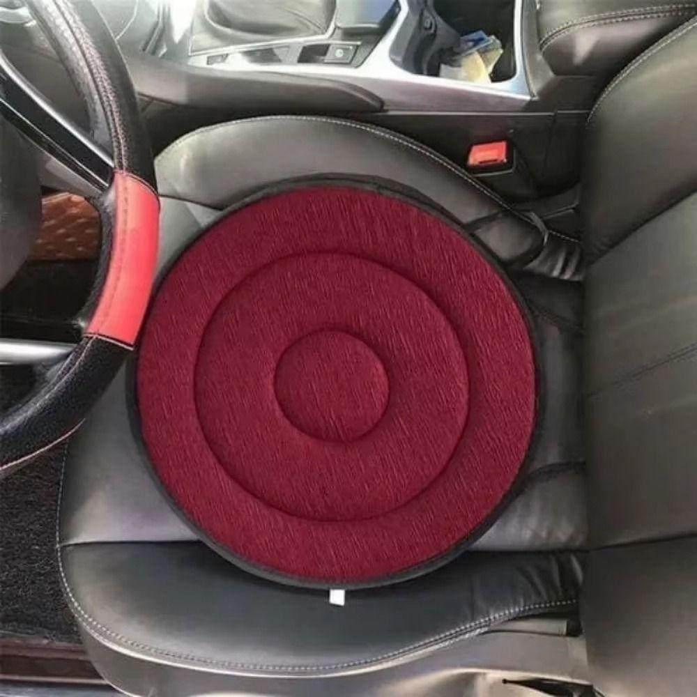 360 Degree Rotation Rotary Chair Cushions Anti-Slip Car Swivel Cushion Pad  for Elderly