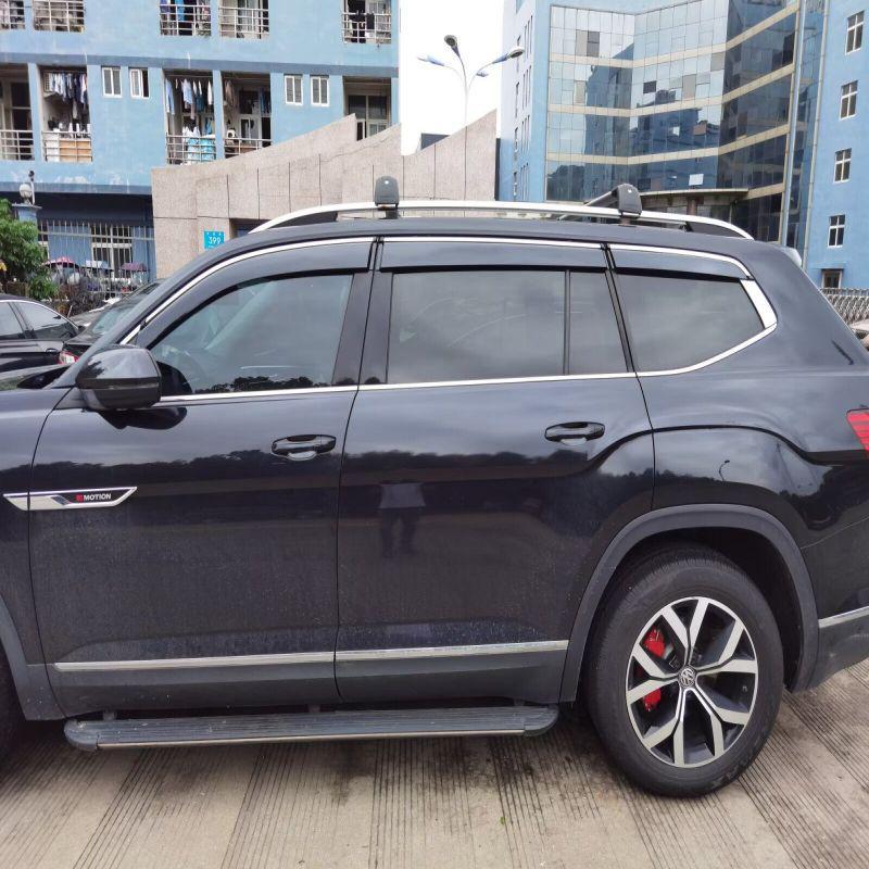 Volkswagen Teramont 6-Piece Stainless Steel Window Rain Guards & Deflectors