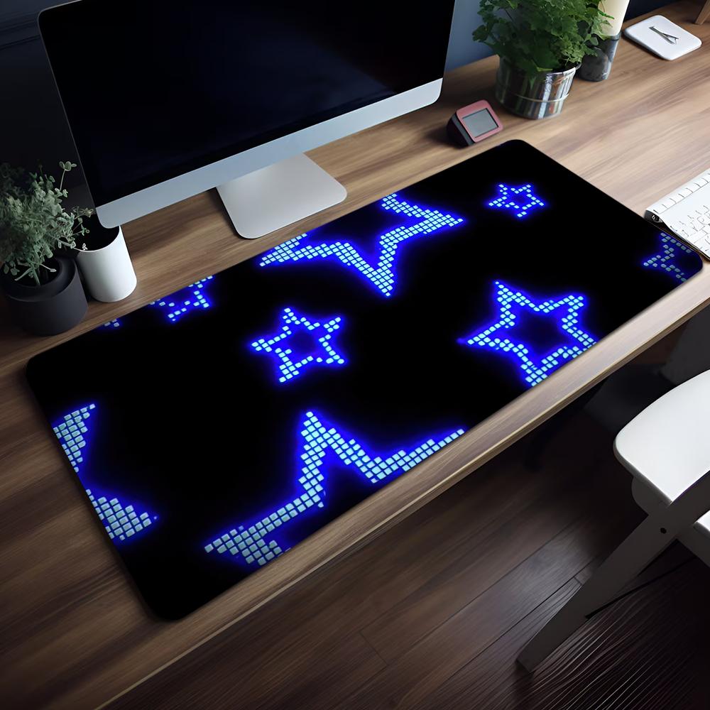 Cure Fashion Star blingbling Mouse Pad Nonslip Thickened Large Writing Lockedge Office Student Gaming Cushion MousePad