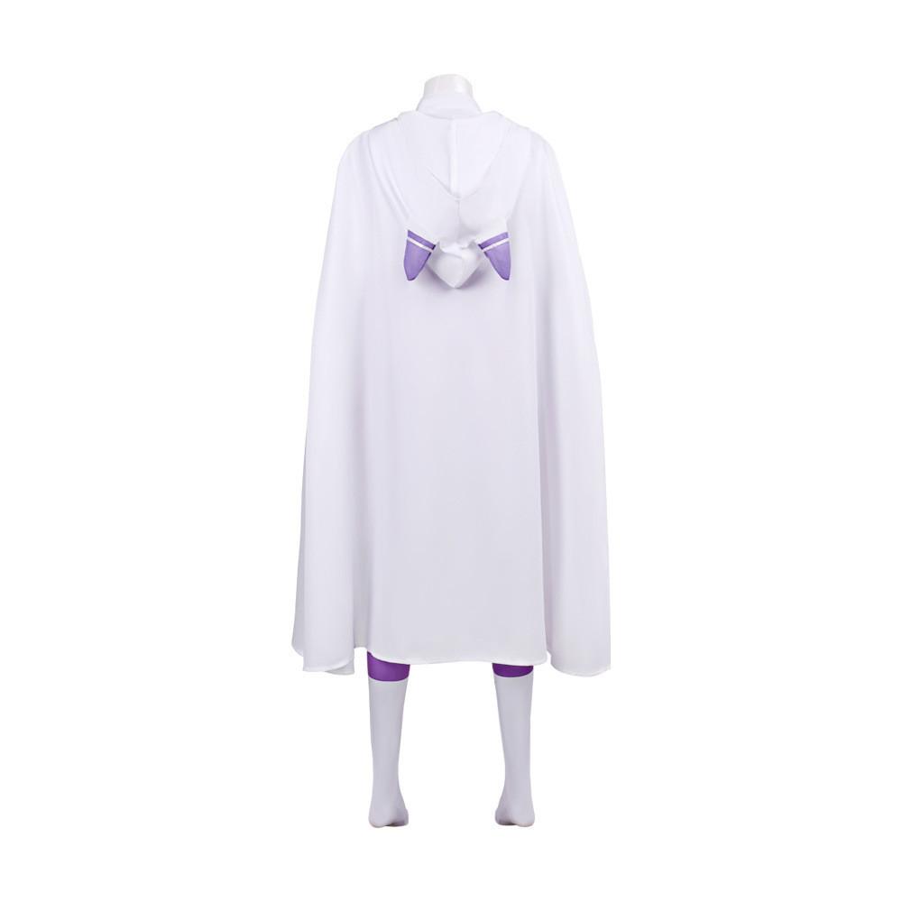 Косплей костюм Эмилии из Re:Zero: Жизнь с нуля в другом мире, свежий стиль, для аниме и комик-шоу