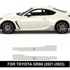 For Toyota GR86 2021-2023 Pre Paint Transparent TPU Protection Film cut Car Anti-scratch PPF Transparent 8.5 milGood product