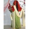 Restore The Chinese Tang Dynasty Style Hanfu Women, Breast-length Skirt Suit For Women