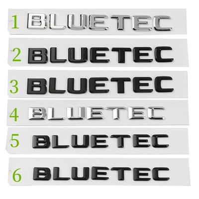 Логотип BLUETEC, автомобильное крыло багажника, буквы, значок, эмблема, наклейки, наклейки для Be-nz V Class E350 C250 GL350 W205 W212 W221 ML350