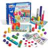 Кубики MathLink Numberblocks 1-10, набор из 100 штук, развивающий набор, математическая игрушка, включает японское руководство, для детей от 3 лет, официальный продукт.