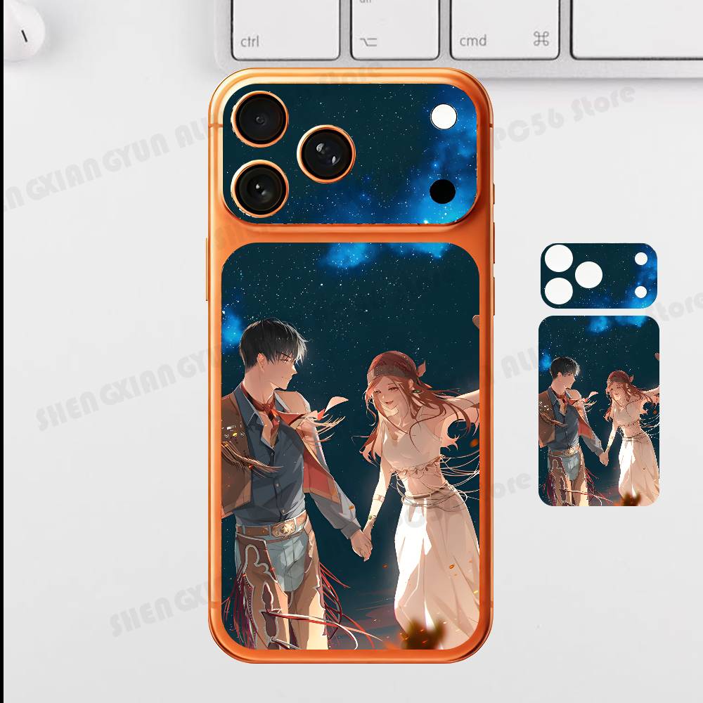 Game Xia Mingxing For Iphone 17 Pro ProMax Back Protective Decorative Sticker Back Cover