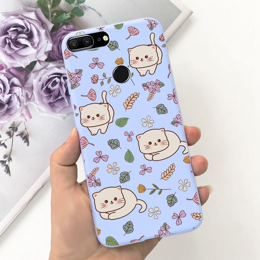 For Honor 9 Lite Case Popular Flower Slim Soft Silicone Coque Phone Cover For Honor 9 Lite LLD-AL10 LLD-L31 Fundas Honor9 Bumper