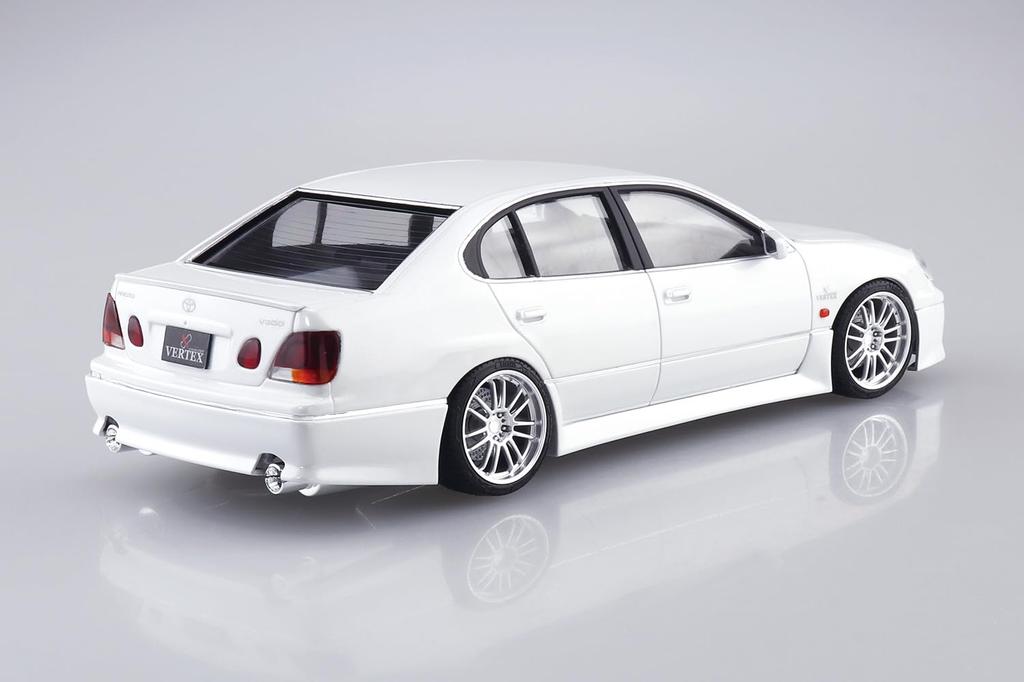 Aoshima Bunka Kyozai The Tuned Car VERTEX JZS161 Aristo Scale Plastic Model (AOSHIMA) '00 (Toyota) 1/24