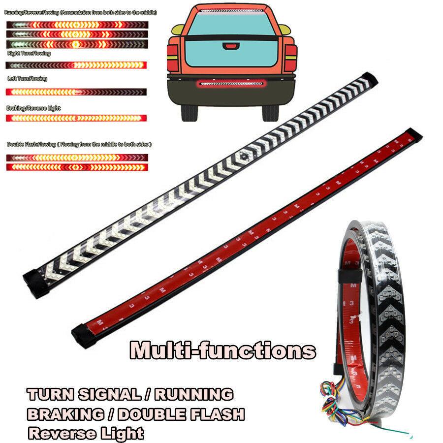 150CM 450LED Pickup Truck Tailgate Flowing Light Strip Flowing Sequential Light