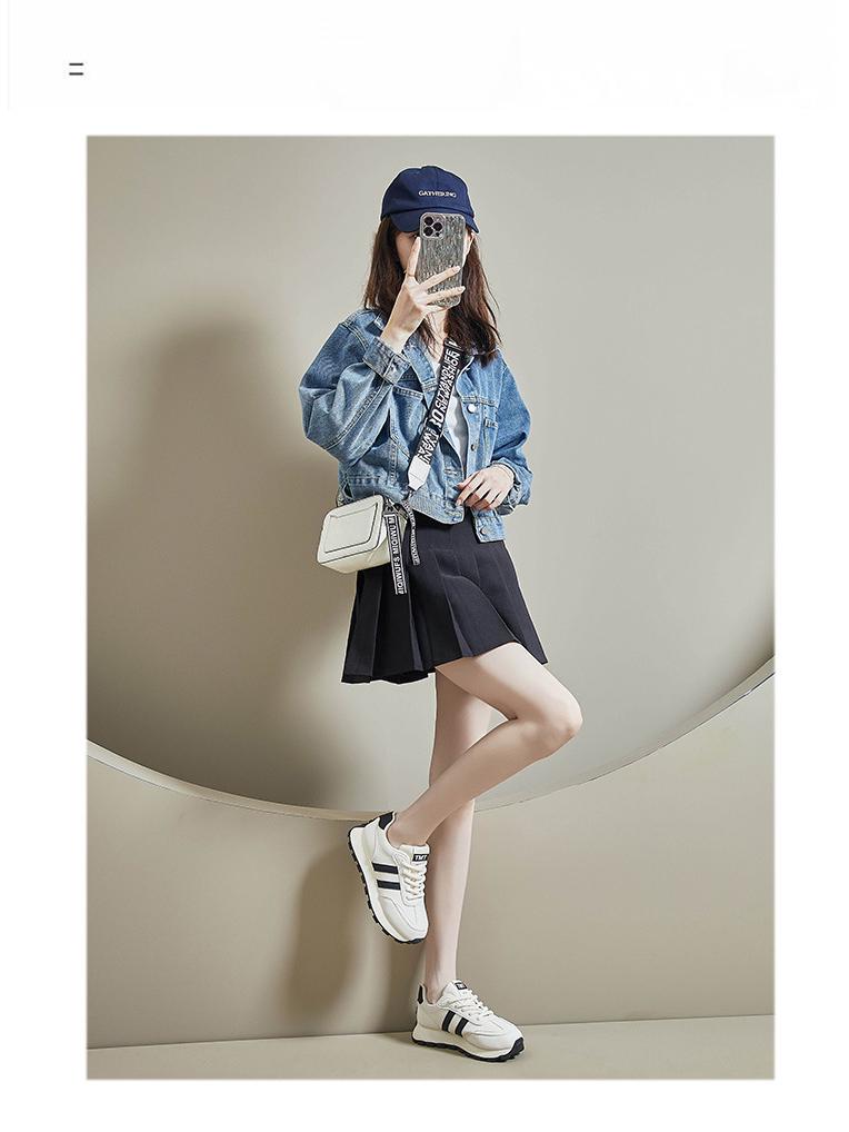 FD6688 Женские модные корейские кроссовки в стиле Форреста Гампа, повседневные кроссовки весны 2025 года.