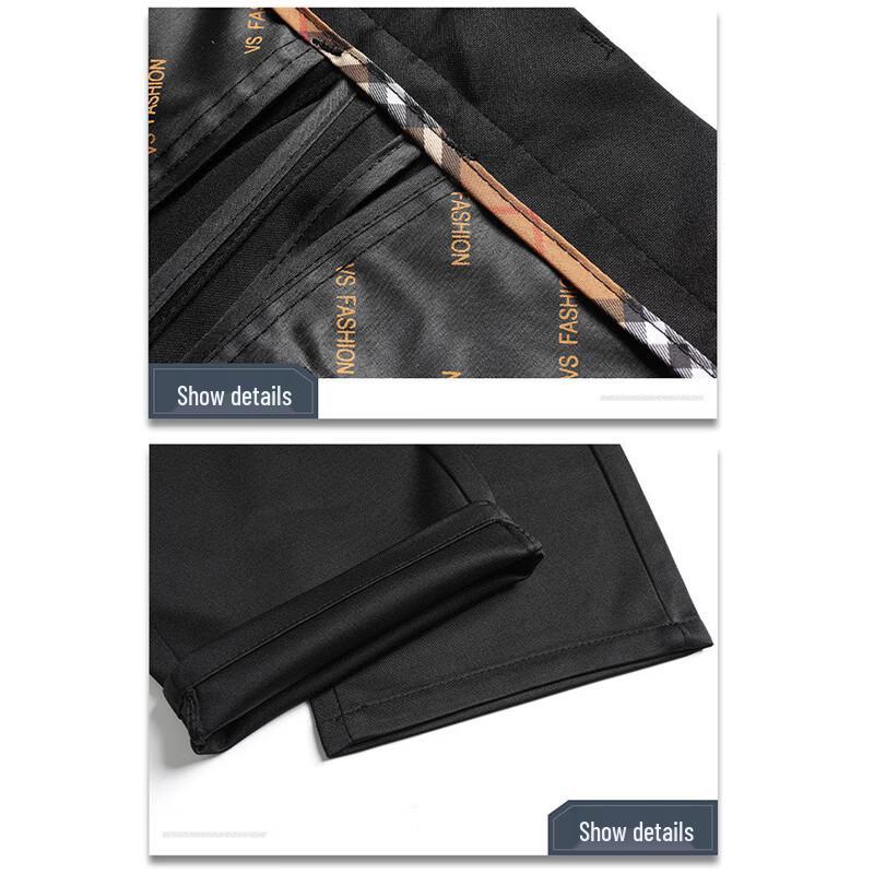 ROMON Men's Summer Casual Business Pants