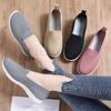 Women Loafers Flats Comfortable Knitted Cotton Slip-on Luxury Shoes Women's Ballerina Ladies Footwear Elderly Shoes