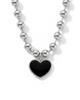 Nonenon Big Black Love Nec Silver925 (Doodle)