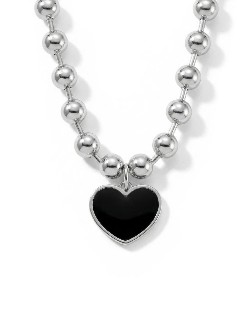 Nonenon Big Black Love Nec Silver925 (Doodle)