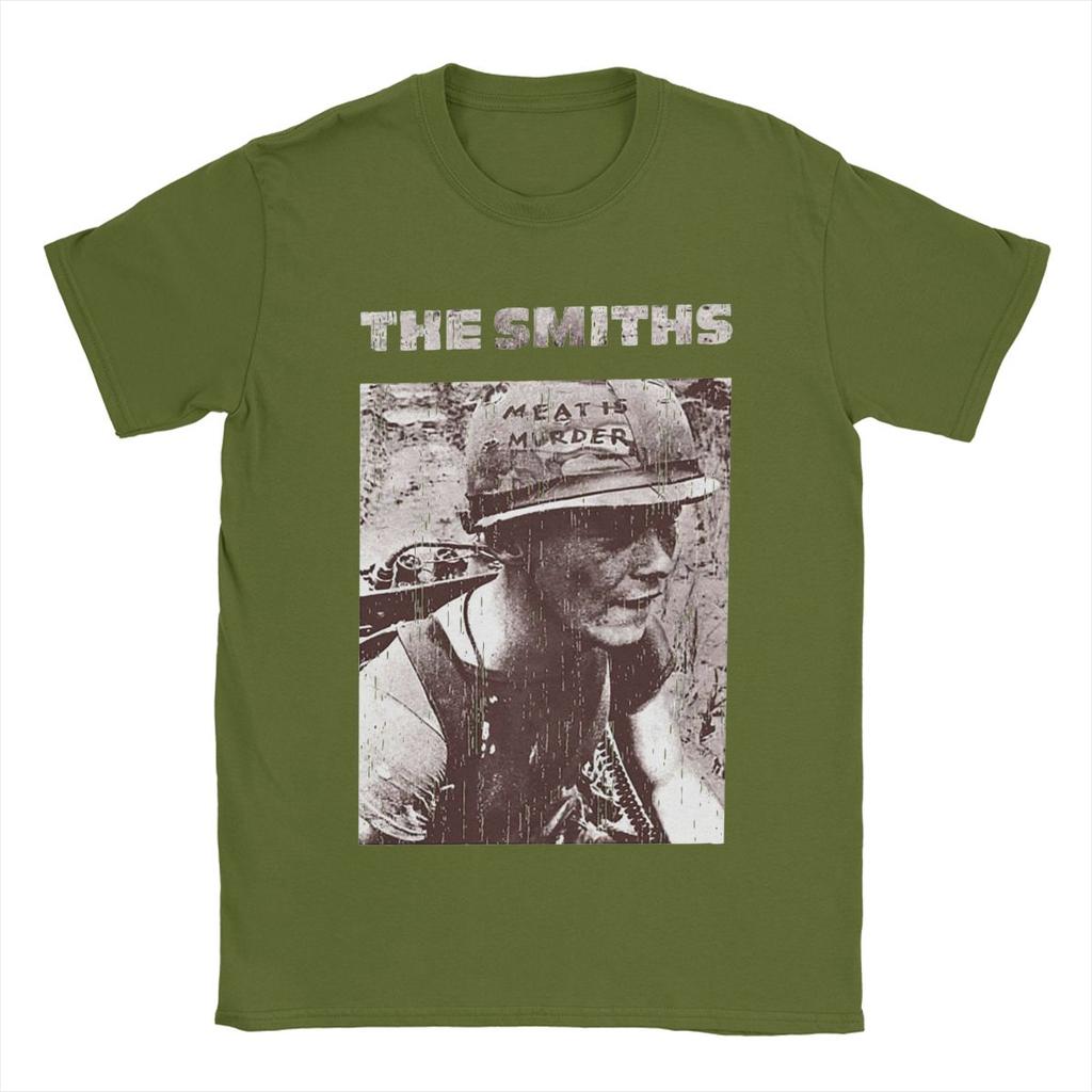 Мужские футболки The Smiths Meat Is Murder, 100% хлопок, новинка, футболка с коротким рукавом и круглым вырезом, классические футболки