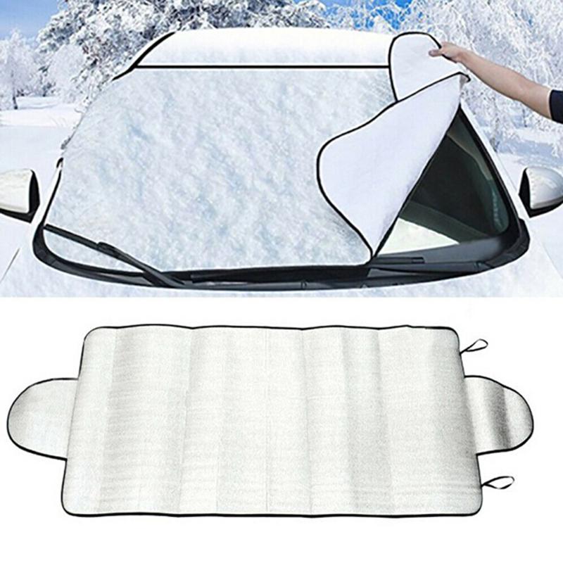 Car Windshield Snow Cover Winter Ice Frost Guard Sunshade Protector