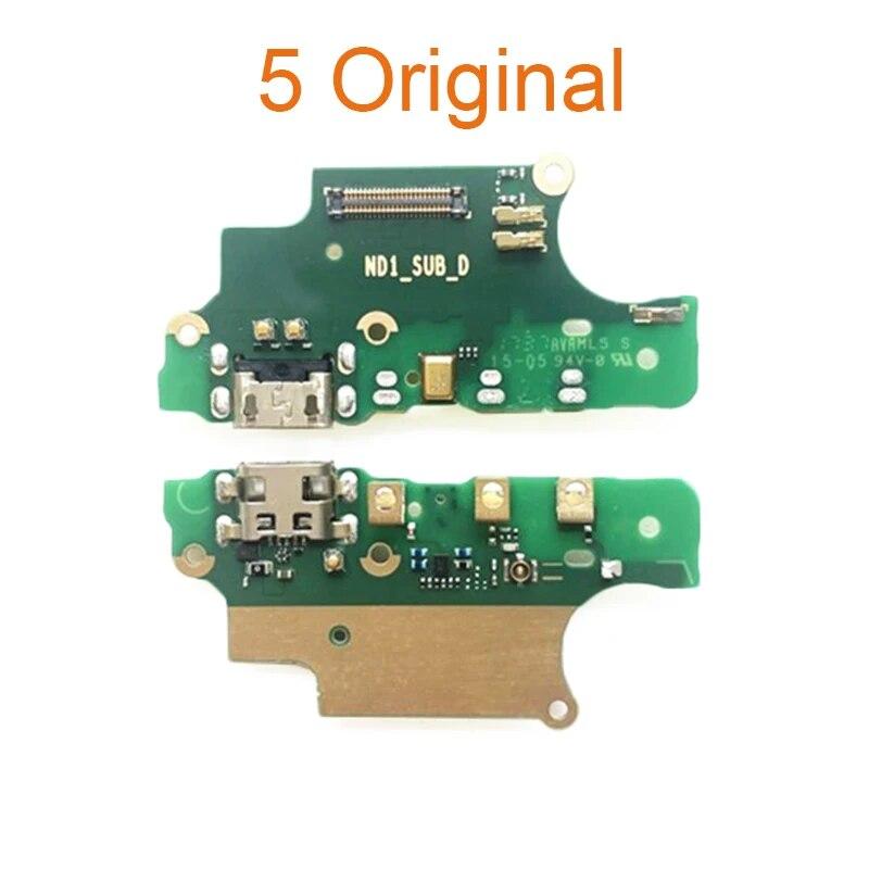 Замена для Nokia 6 7 8 5,1 6,1 7,1 8,1 Plus X5 X6 X7 USB зарядная док-станция, соединительная плата, гибкий кабель