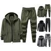 Men's Fleece Jacket Suit Men's Cotton Jacket Cold Resistant Mountaineering Outdoor Warm Suit