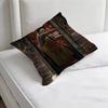 SSaw Horror MMassacre Cool Printed Pillowcase Soft Polyester Pillow Cover Home Bedding Decor Print Gift No Pillow Core